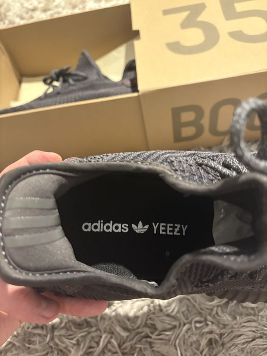Yeezy 350 black reflective