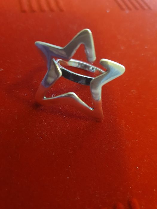Inel stea argint 925