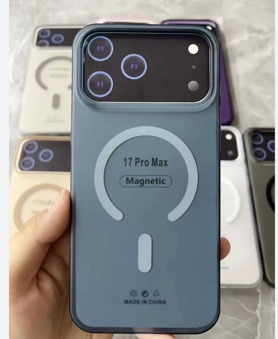 Iphone 16 PRO 16 PRO MAX 17 PRO 17 PRO MAX 18 18 PRO 18 PRO MAX - Husa Magnetica Ultra Slim Transparenta