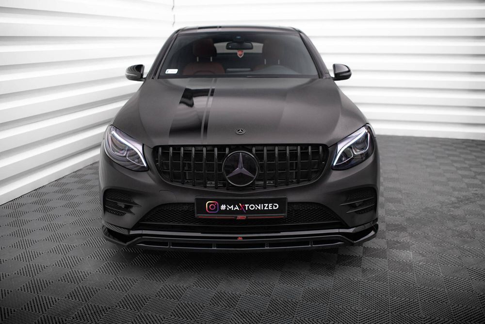 Спойлер за предна броня Maxton design за Mercedes Benz GLC C253 (2016-2019)