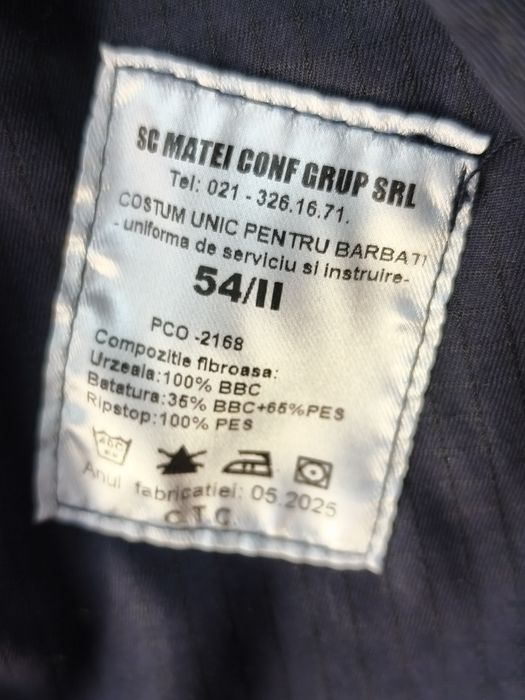 Unic Pompieri cu 2 perechi de pantaloni nou sigilat!