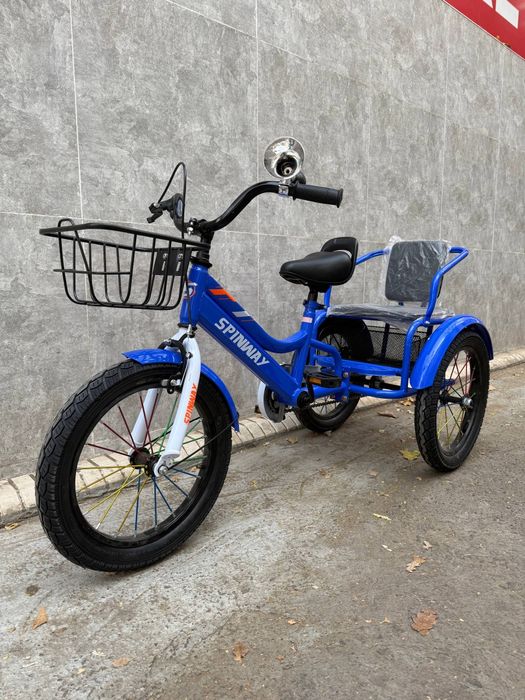 Детский 3х колесный велосипед