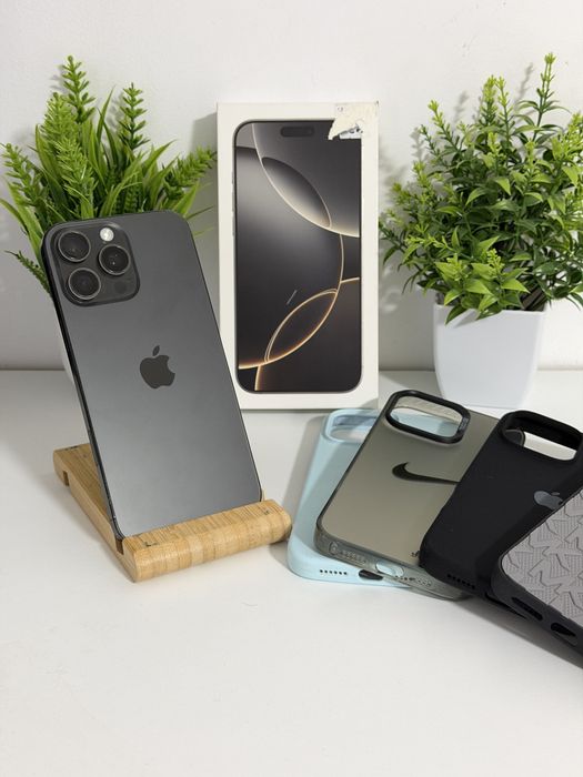 Iphone 16 pro max 93% fullbox stare ok 4 huse