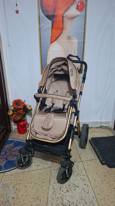 Carucior copii pliabil 3 în 1 Chipolino Havana