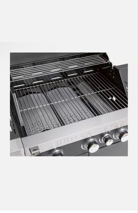 Барбекю на газ с мощност 14,4 киловата Grillmeister / Газово барбекю от инокс