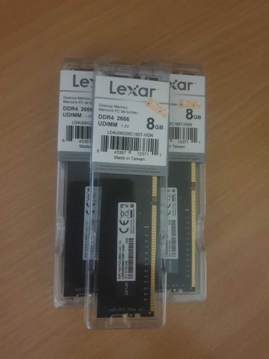Оперативная память Lexar 8 ГБ DDR4 2666 МГц: 180 000 сум ...
