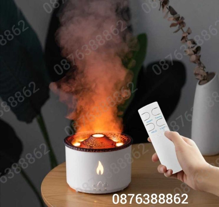 Ултразвуков арома дифузер 360мл овлажнител пулсиращ непрекъснат режим