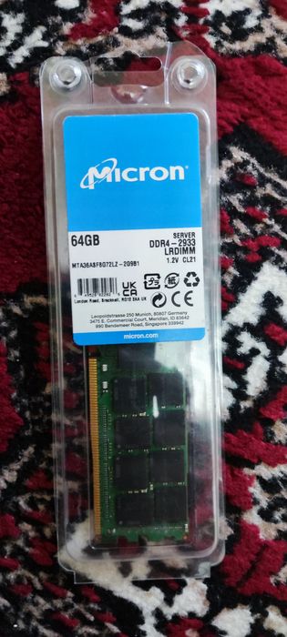 Micron DDR4 SERVER 2933lrdimm