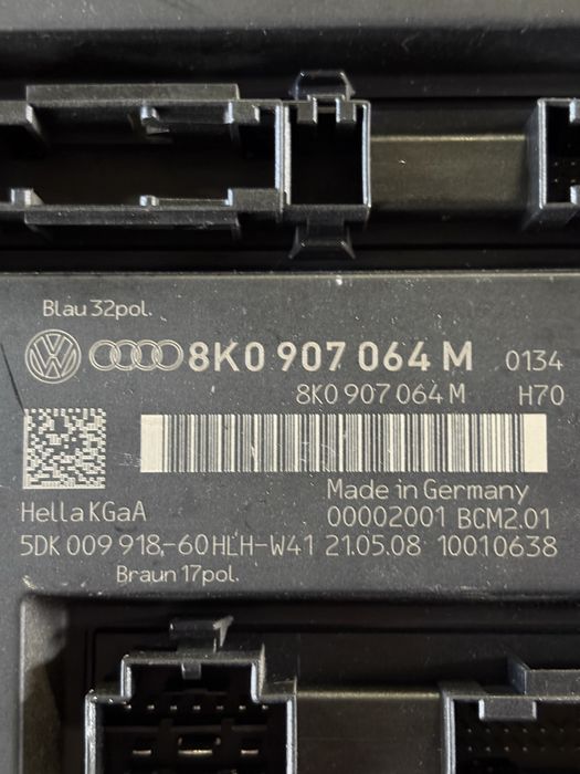 Audi A4 B8 3.0tdi Комфорт Модул