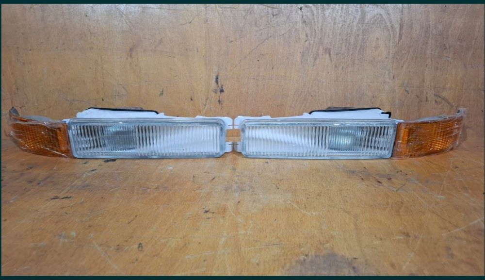 Оптика в бампер на Ауди В4