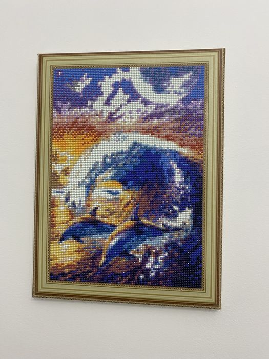 Алмазная мозаика 30х40см