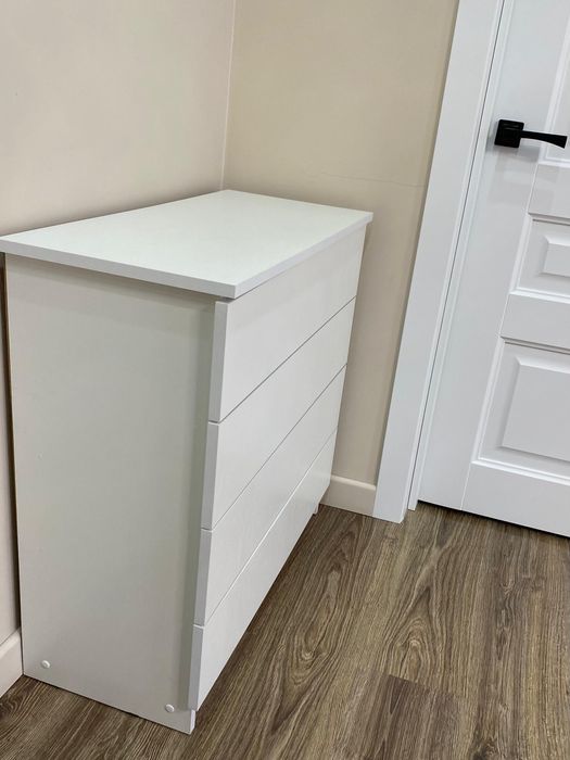 Комод белый 75х75х32