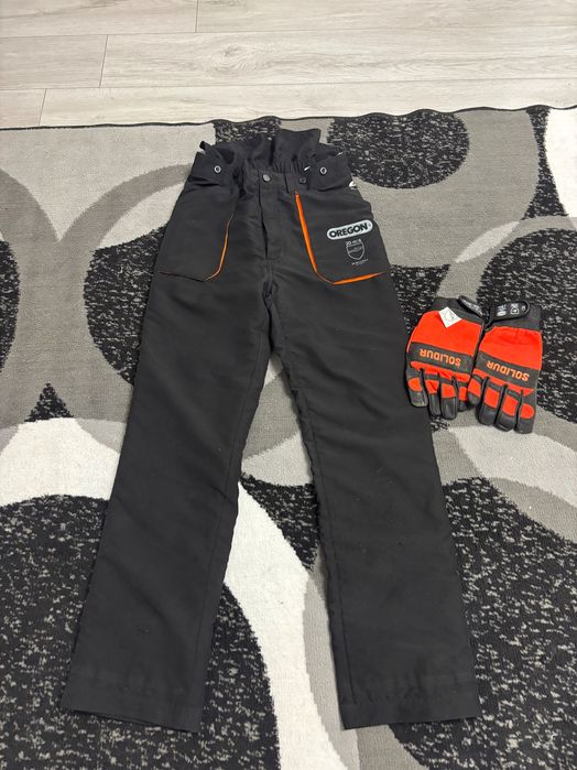 Pantaloni anti tăiere Oregon si manusi