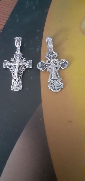 Продам кулон серебряный и серьги