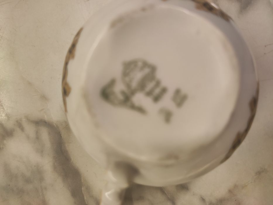 Старинен баварски барок порцеланов сервиз