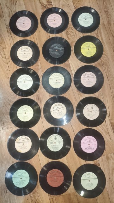 Пластинки миньоны и обычные