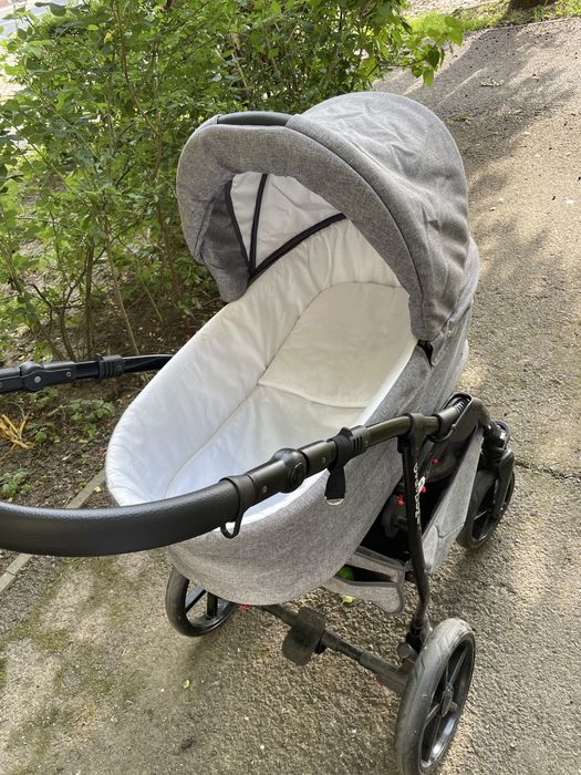 Carucior copii 3 in 1 Boston Grey Jeans
