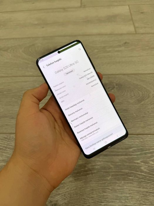 Samsung S20 ultra 256 Skidkada