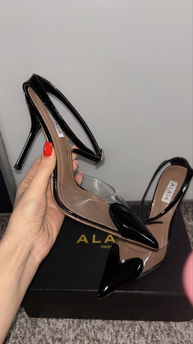 Pantofi Alaia piele naturala pe stoc marimea 38-39 si pe comanda