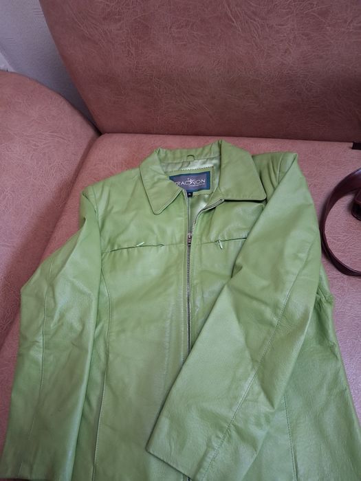 Jachetă de pielea naturala Traction