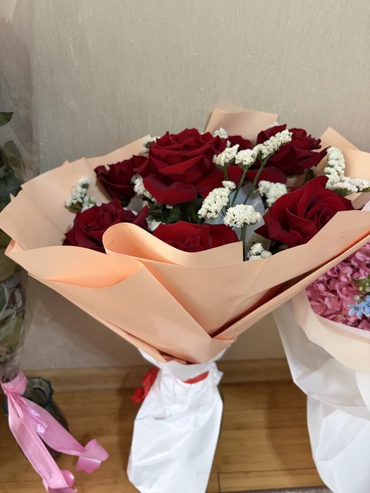 Букет цветов свежие