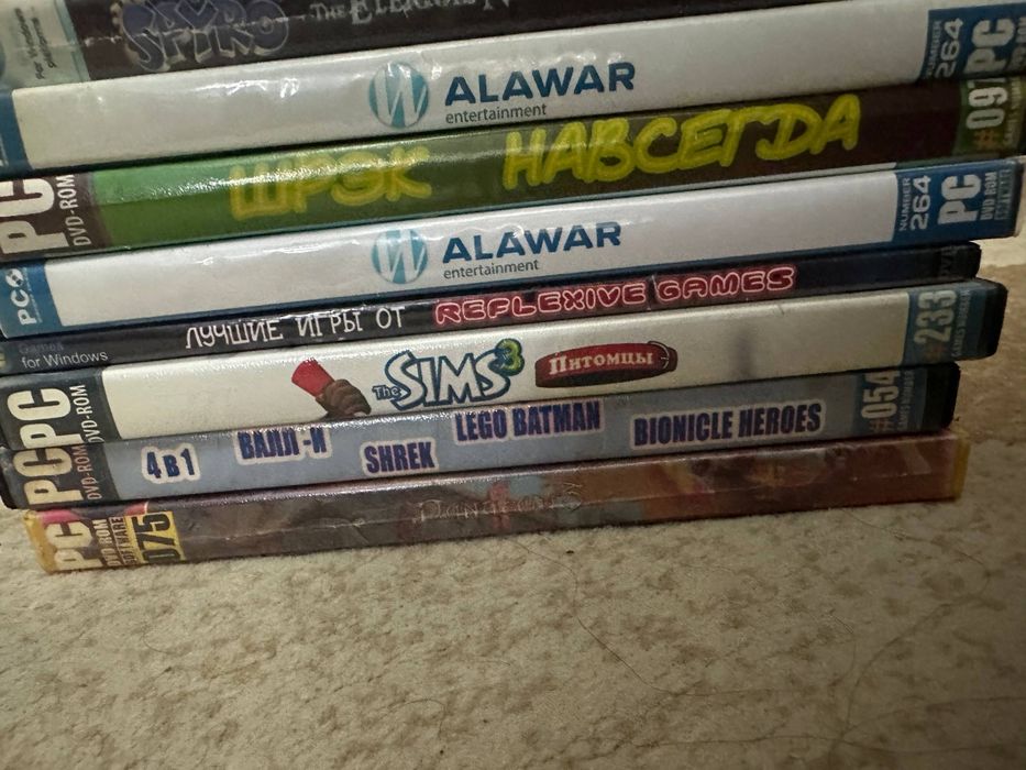 DVD, CD диски б/у