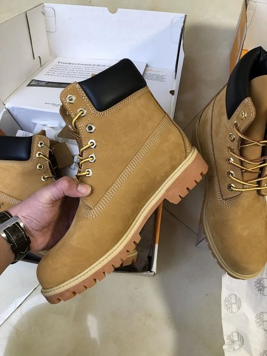 Ghete timberland premium 6 inch waterproof