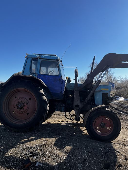 Трактор мтз 80 с куном