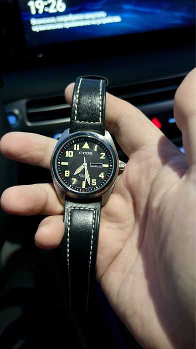 Citezen Eco-Drive пилот