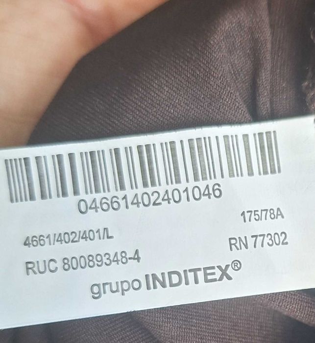 ZARA Рокля тюл с камъчета