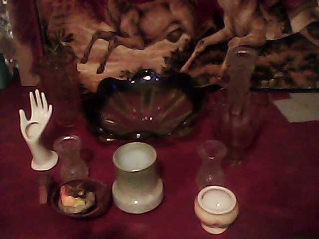 Вази и Фруктиера и бонус: тъкана картина за стена