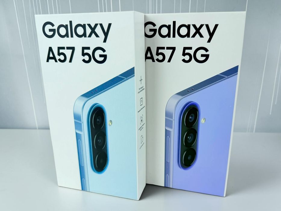 НОВ! Samsung Galaxy A57 5G 128GB 8RAM Icyblue / Lilac / Navy / Grey 2г. Гаранция!