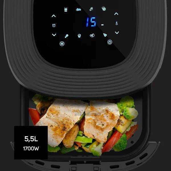 НОВ Еър Фрайер Taurus Air Fry Digital 6S с Гаранция