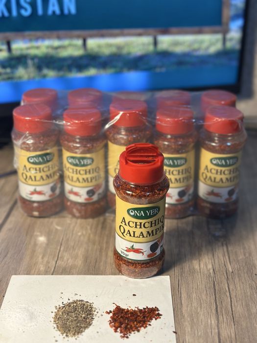 “ Ona yer”  mahsulotlari sotuvda  : TUZ, QALAMPIR VA MURCH