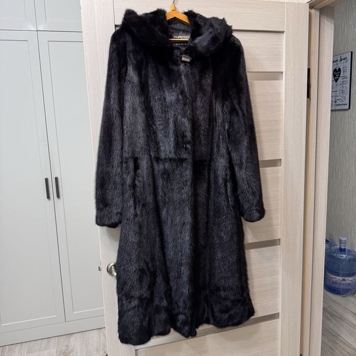 Норковая шуба L-XL(48-52)
