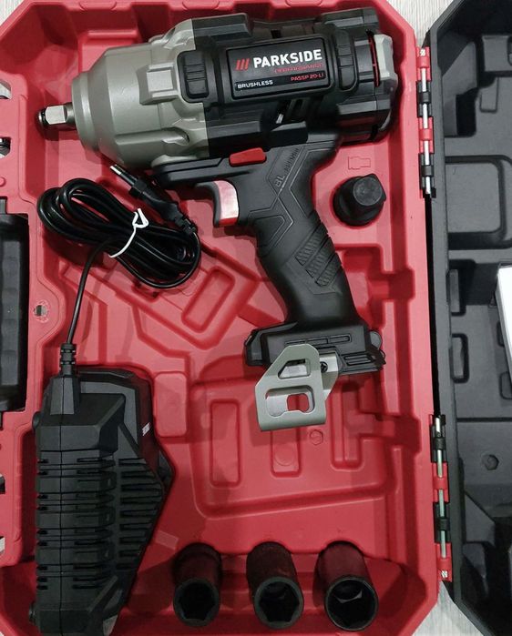 Pistol de impact tangential Parkside Performance 20V,cuplu 1898 nm,Nou