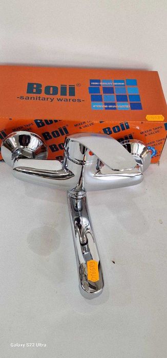 СУПЕР ПРОМОЦИЯ!!!Батерия-Смесител Едноръкохватков за стена. 2 Варианта