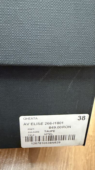 Ghete  Elise Musett marimea 38