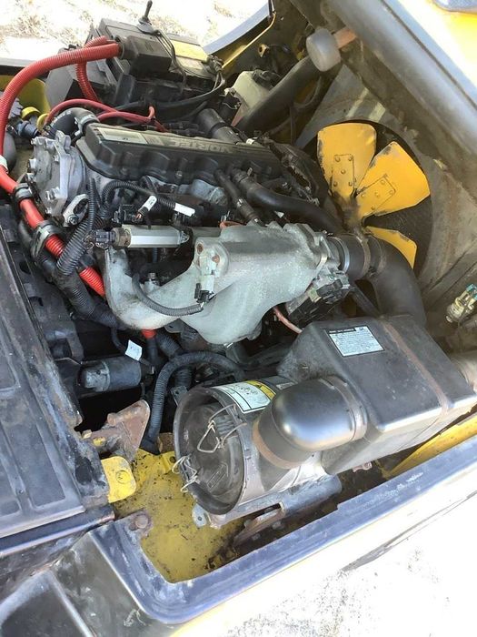 Yale GLP25 2.5t LPG Triplex 4.95m, side shift