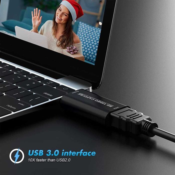 HD Video Capture  за преобразуване на HDMI видео и аудио  към USB