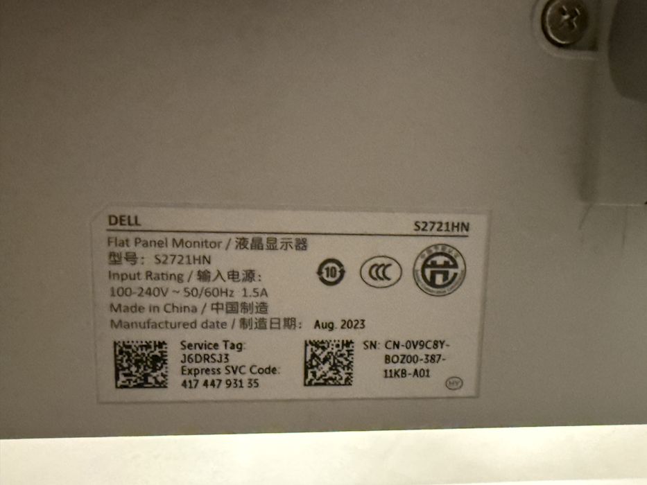 Dell S2721HN Монитор 27’’