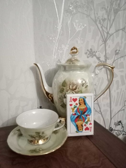 Кофейный ретро сервиз