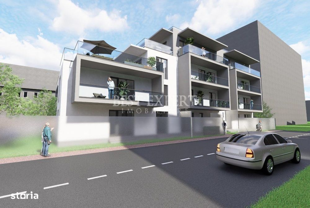 3 Camere | Gradina Proprie | Bloc Intim | Parcare Bonus la avans 45 %