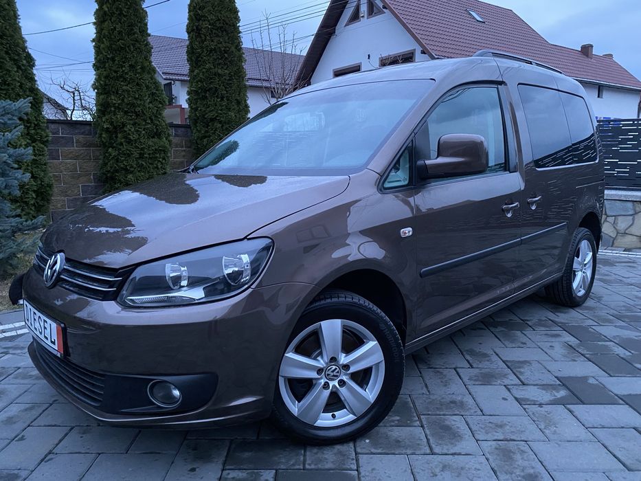 VW CADDY~2 ,0 Tdi~140-Cp-7~Locuri-2 uși la Spate-top