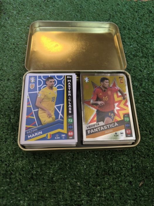 Cutie de cartonase fotbal