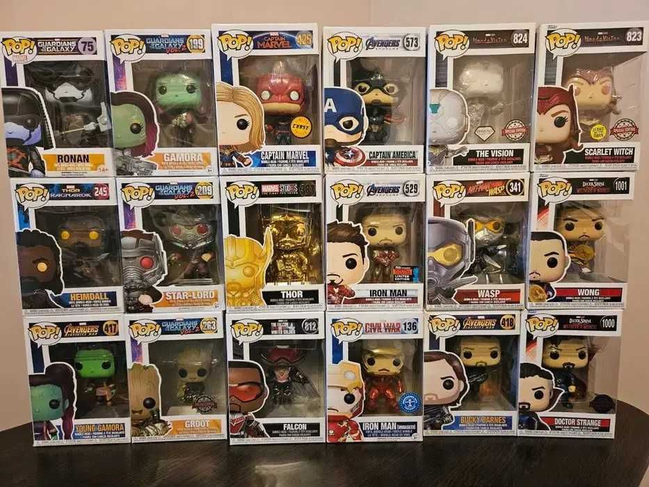 Marvel и DC Universe Funko pop