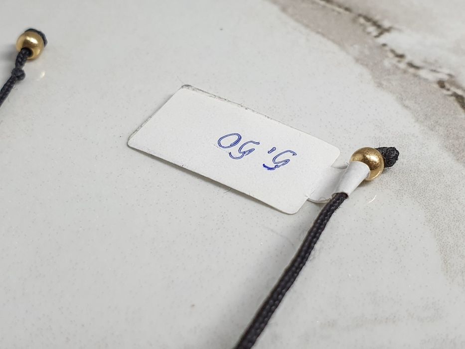 Brățară pe șnur cu aur de 14K și pietre semiprețioase onix – gramaj 5,