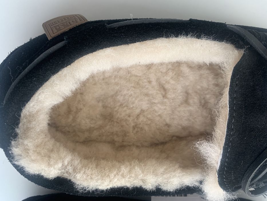 Mocasini slippers Papuci casa 41 lana Just Sheepskin ca si Ugg