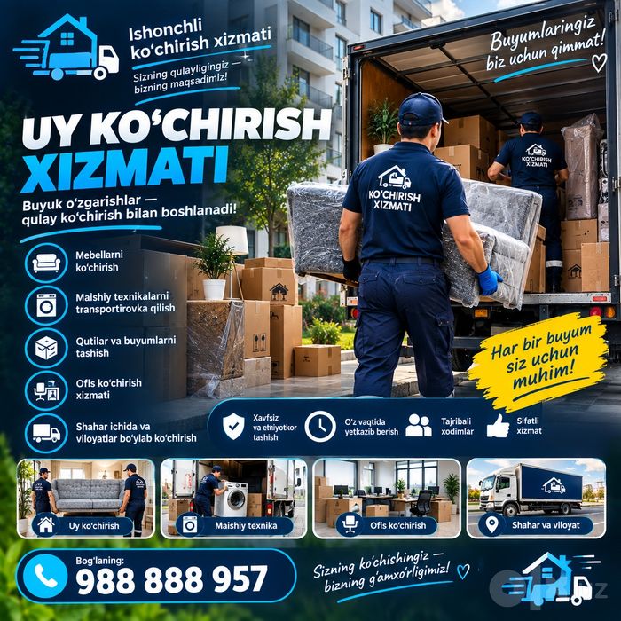 Uy | Ofis ko'chirish hizmati