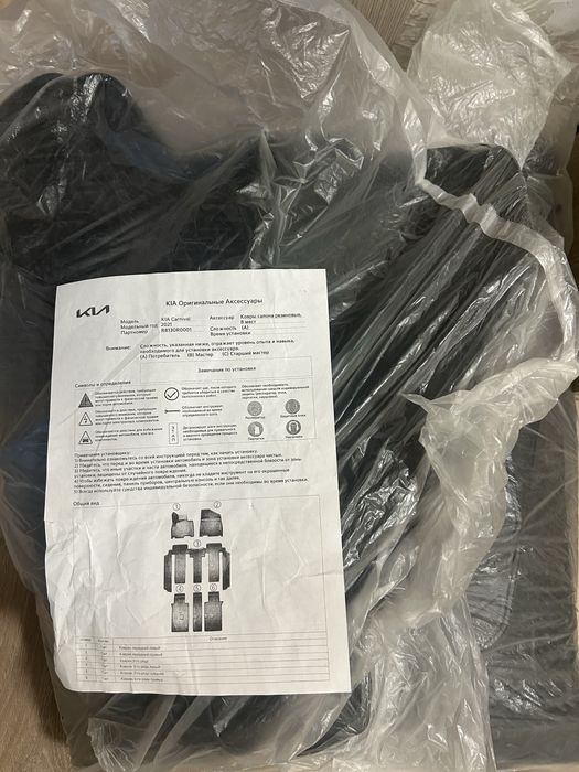Полики KIA Carnival 2021 г